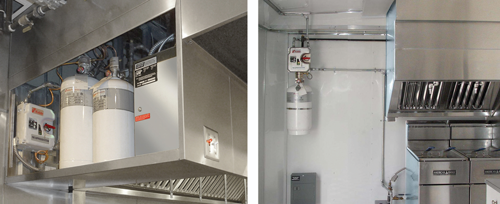 WHDR Wet Chemical Fire Suppression System Install